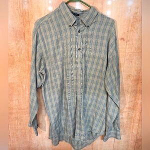 Arrow Green Casual Button Down Shirt